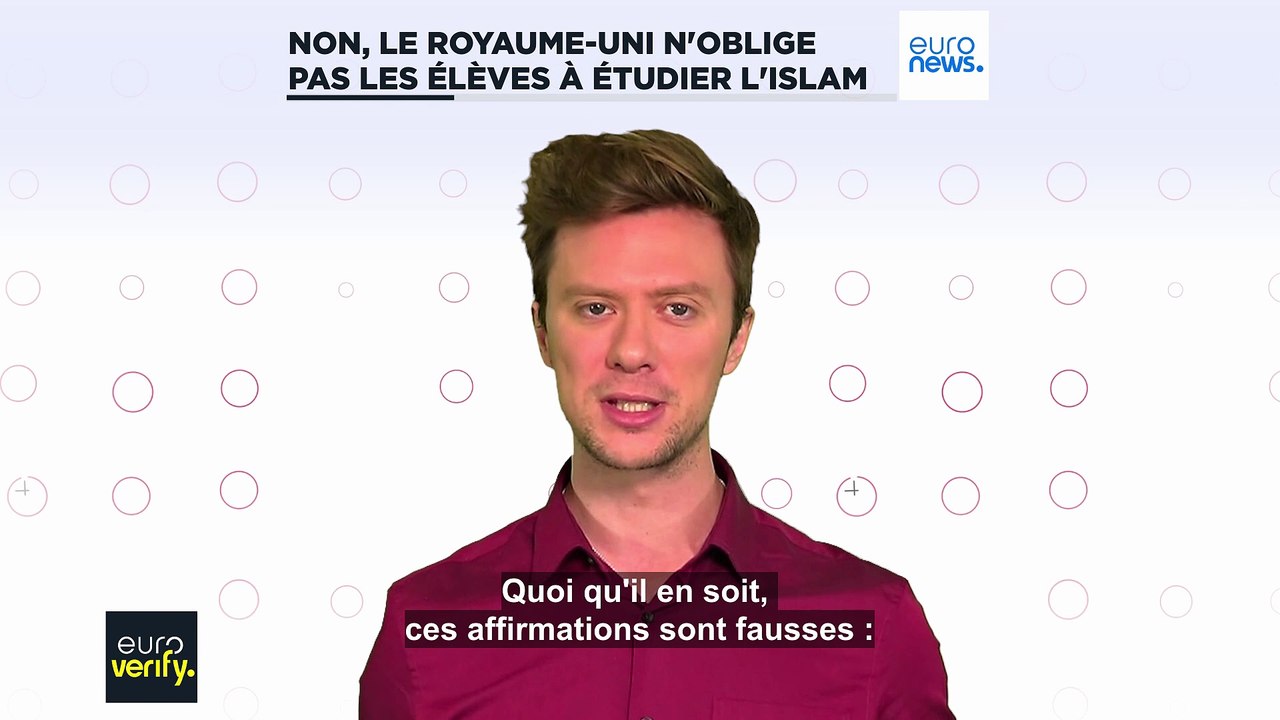 Euroverify : non, le Royaume-Uni n'oblige pas les élèves à étudier l'islam