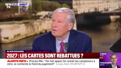 Condamnation de Marine Le Pen: "Le jugement est équitable dans son ensemble, mais les conséquences politiques sont redoutables", estime Alain Duhamel