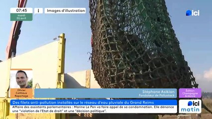 Des tonnes de détritus récupérés dans les eaux pluviales, grâce à Pollustock