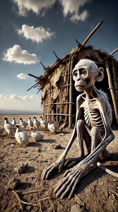 A_monkey_have_a_many_hen_and_one_hen_lost_everyday