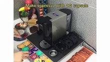 Capsule Coffee Machine Fully Automatic 19Bar Compatible with Various Capsule Coffee Household Small Coffee MachinesCapsule Coffee