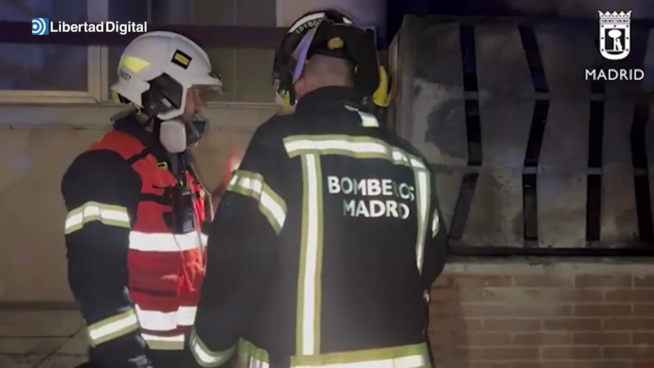 Incendio sin heridos en una urbanización en Las Tablas en Madrid