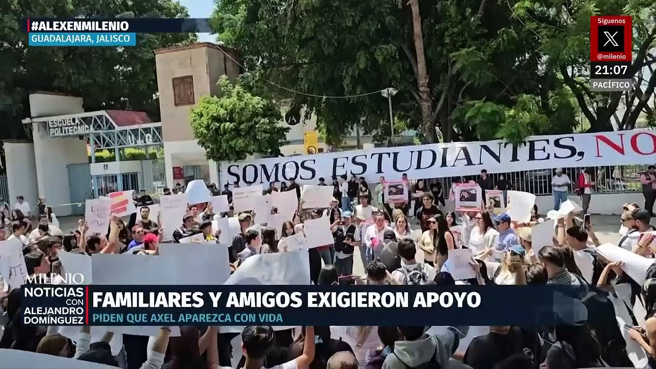 Estudiante de la UDG, Axel Ríos, desaparece en Jalisco; van 23 estudiantes desaparecidos