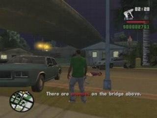 GTA: San Andreas CUTSCENE [025] House Party