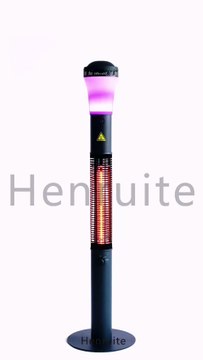 Freestanding Halogen Infrared Outdoor Heater Patio Tip Over Switch 2000W Terrace Heater