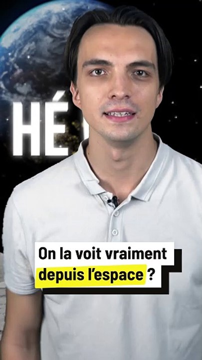 On peut voir la muraille de chine depuis l'espace ?