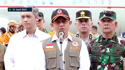 [FULL] BNPB soal Koordinasi dengan Junta Militer Myanmar Pasca Gempa: Kita Bergerak Atas Permintaan