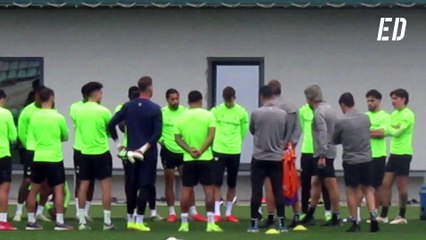 Isco, Sabaly y Abde se marchan del entrenamiento