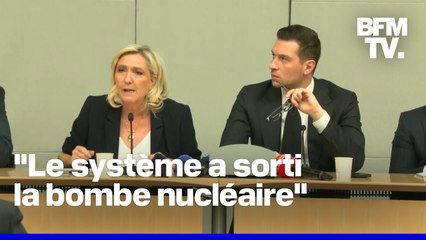 Marine Le Pen condamnée: sa prise de parole en réunion de groupe du RN en intégralité