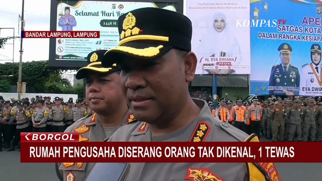 Kronologi Rumah Pengusaha di Lampung Diserang Orang Tak Dikenal, 1 Orang Tewas Ditikam