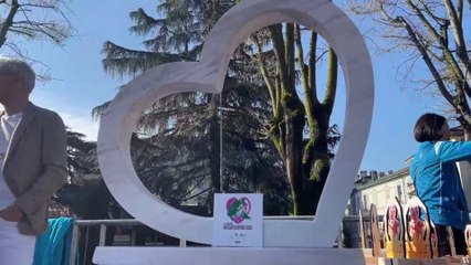 Tappa a Pavia per i "Cuori Olimpici"