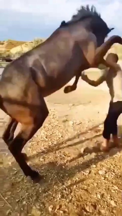 the man is kick out the game