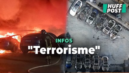 À Rome, 17 voitures brûlées dans un nouvel incendie chez un concessionnaire Tesla