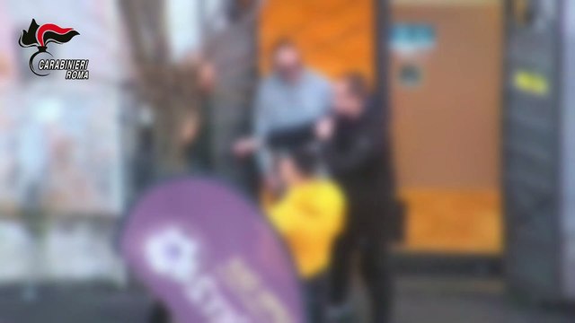 Roma - Carabinieri misure cautelari per 6 persone droga, rapina e lesioni personali. cocaina e crack (01.04.25)