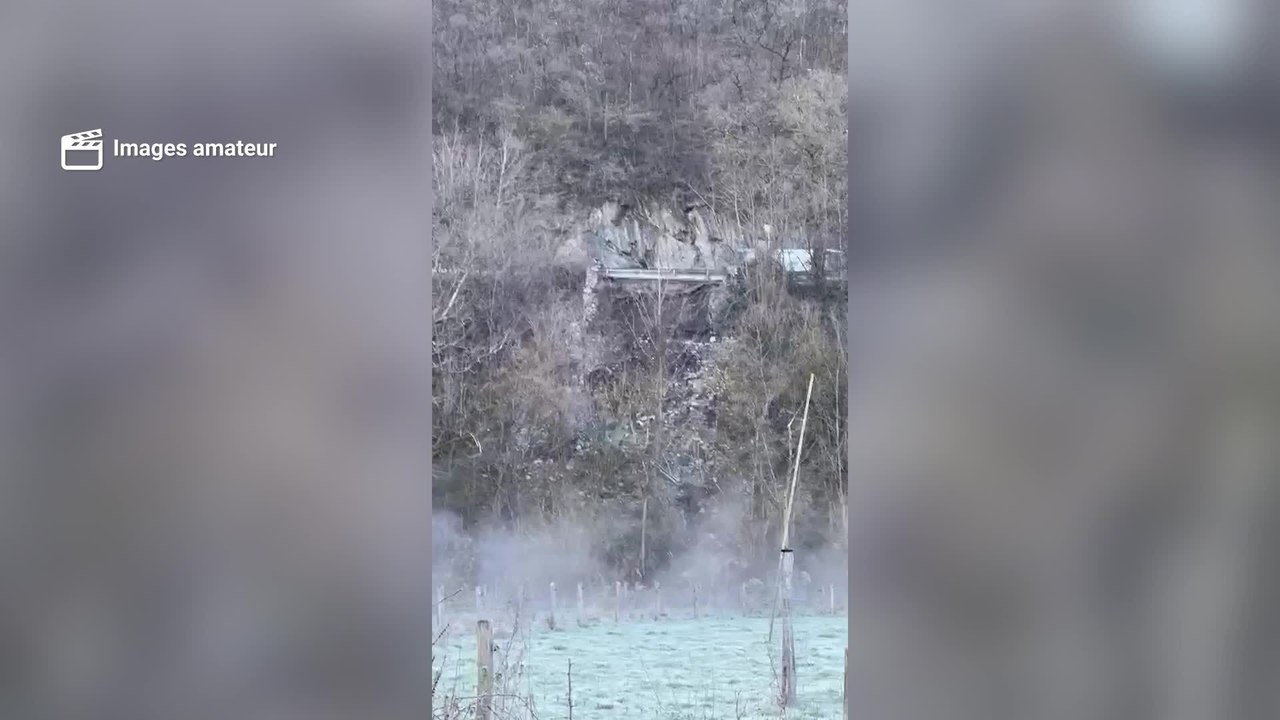 Éboulement sur la RN86 : la route fermée par précaution à Durbuy