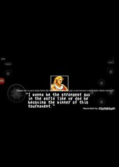 Fatal Fury Andy Bogard vs Hwa Jai fala de vitória do Andy Bogard em português