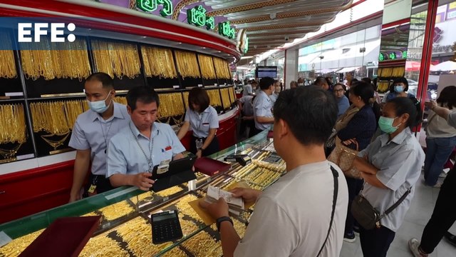 El precio del oro alcanza este martes un nuevo récord, cerca de los 3.150 dólares por onza