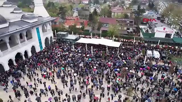 Kuzeyin Oğlu Volkan Konak'a veda... Kızı Şimal cenazede fenalaştı