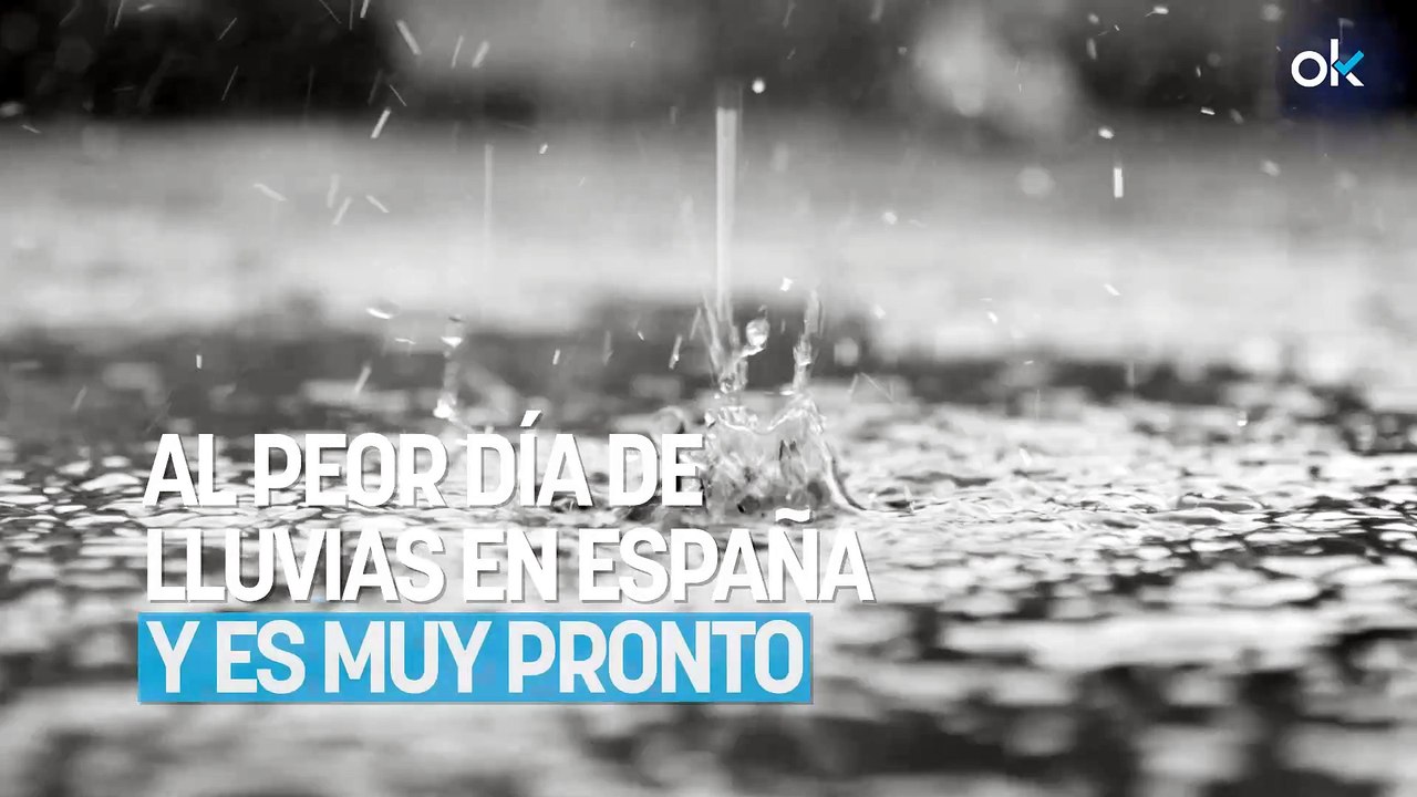 No estamos preparados la AEMET pone fecha al peor día de lluvias en España y es muy pronto