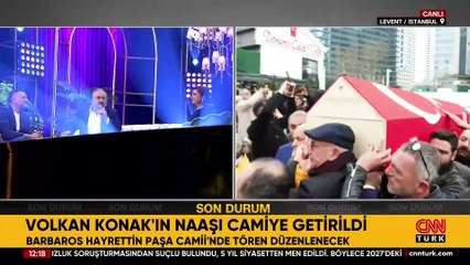 "Volkan Konak Cenaze Töreni Canlı" 'Kuzeyin Oğlu' Volkan Konak'a son veda!