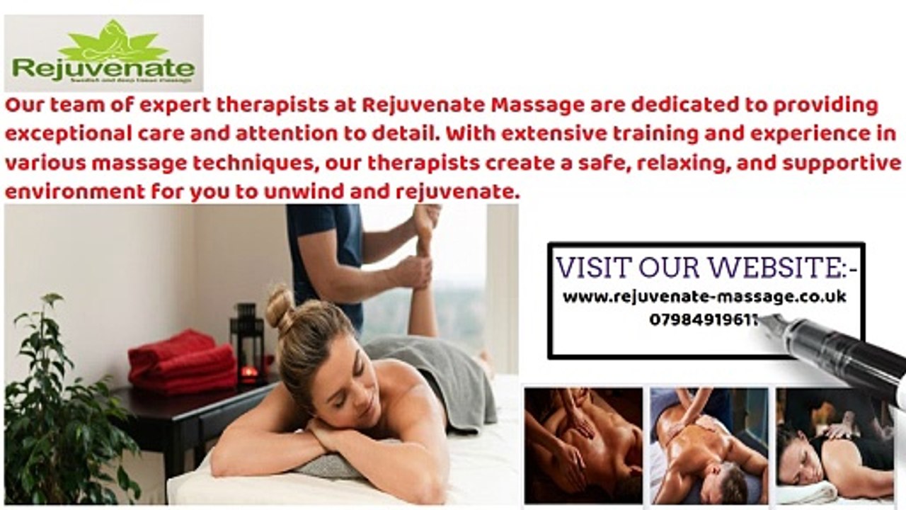 Short Video Presentation Rejuvenate Massage