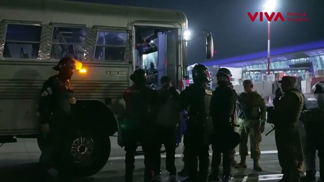 Penjagaan Super Ketat Khusus Anggota Gang Tren de Aragua