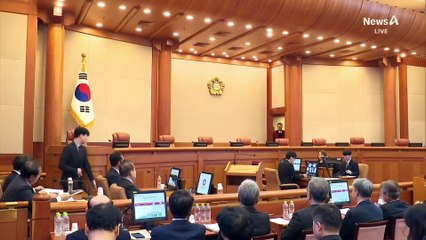 尹 탄핵심판, 주문 낭독까지 20여 분 예상