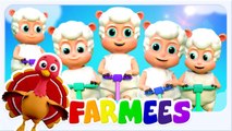 Five Little Sheeps & More Animal Songs & Nursery Rhymes for Kids