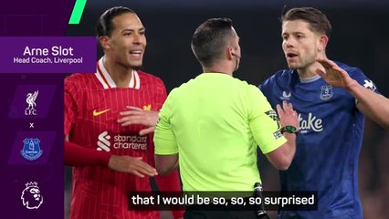 Slot 'can't promise' he will act differently in latest Merseyside Derby