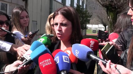 Adriana Lastra, tras el accidente minero con cinco leoneses fallecidos