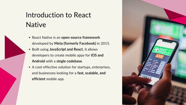 🚀 React Native: The Future of Cross-Platform App Development! 🌍