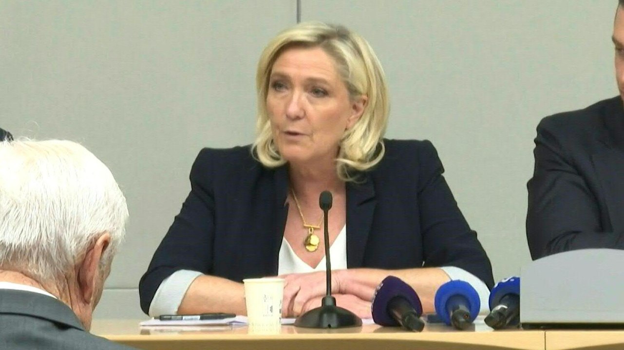 'System hat Atombombe rausgeholt': Verurteilte Le Pen greift Justiz an