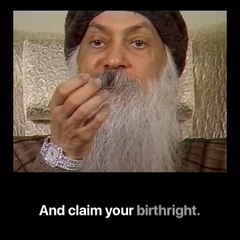 Aacharya rajnish OSHO thinking very deep