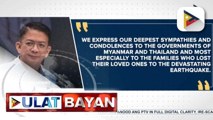 SP Chiz Escudero, pinatitiyak na matutulungan ng pamahalaan ang mga Pilipinong apektado ng lindol sa Myanmar at Thailand
