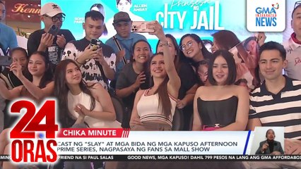 Cast ng "Slay" at mga bida ng mga Kapuso Afternoon Prime Series, nagpasaya ng fans sa mall show | 24 Oras