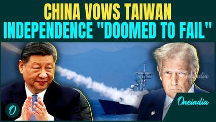 'DOOMED TO FAIL': China's Attack On Taiwan Independence Moments After Horrifying U.S Backed Island