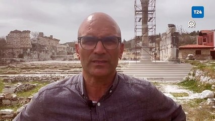 Stratonikeia'nın meclis binası Geleceğe Miras projesiyle ayağa kaldırılıyor