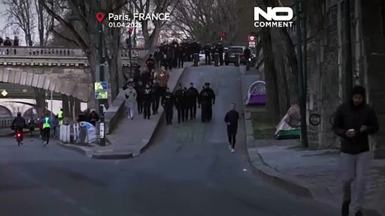 Paris: Räumung von Migrantenlager entlang der Seine