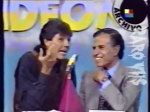 Menem en Videomatch 1995 Tinelli
