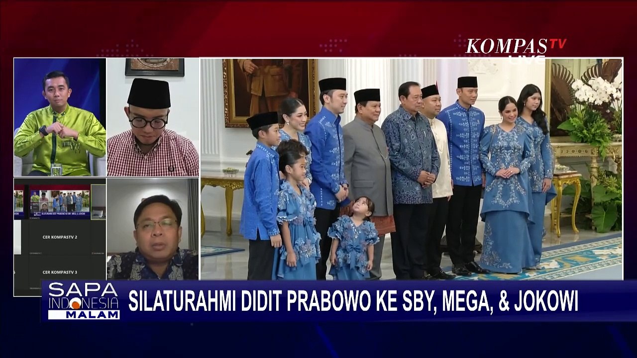 [FULL] Kupas Arti-Pesan Didit Lebaran ke Rumah Megawati dan Jokowi, Begini Kata Pengamat-Jubir PDIP