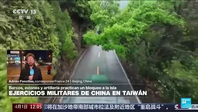 Informe desde Beijing: China anuncia ejercicios militares de advertencia en costas de Taiwán