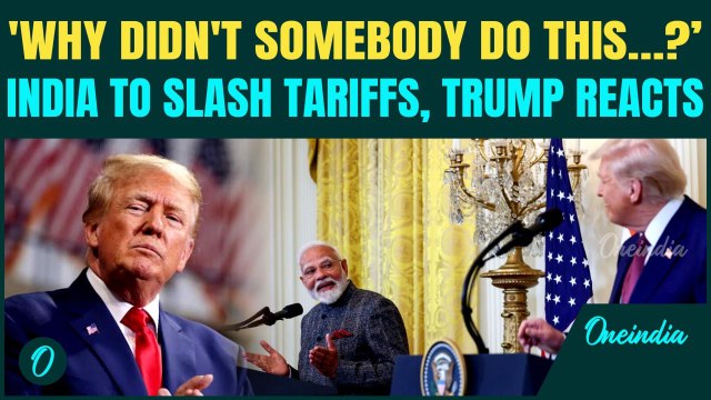 Trump Says India To Drop Tariffs Very Substantially On US Goods Ahead Of Reciprocal Trade Measures