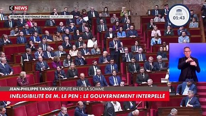 Marine le Pen - Regardez le gros coup de colère de Jean-Philippe Tanguy du RN à l'Assemblée Nationale et sa violente charge: "Nous ne vous laisserons pas voler l'élection présidentielle ni diffamer Marine le Pen qui représente l'espoir" - VIDEO
