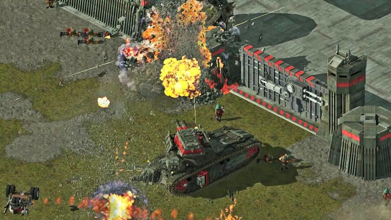 D.O.R.F. zelebriert seine Parallelen zu C&C wie kein zweites Echtzeit-Strategiespiel