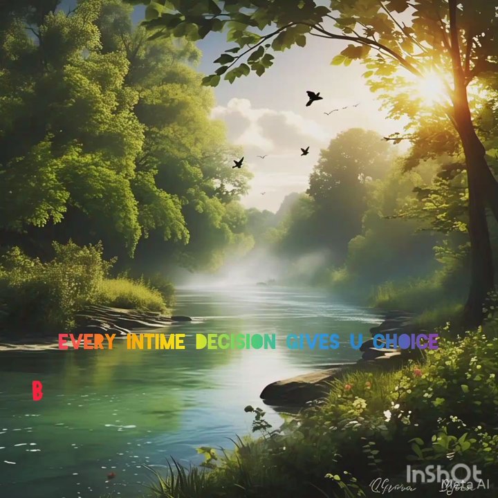In time decision makes u winner