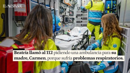 El SUMMA 112 confunde aviso con el de otro paciente que está en paliativos