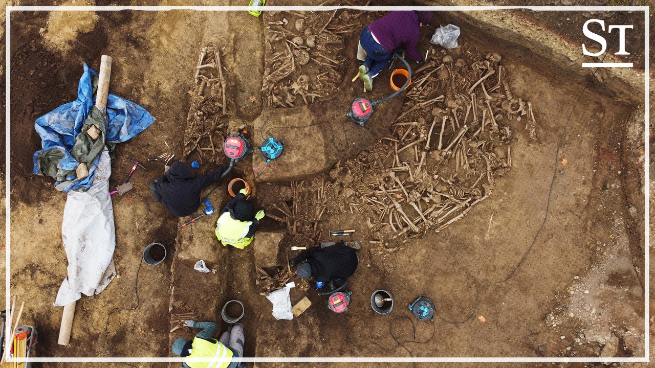 Historischer Skelettfund aus Römerzeit in Wien-Simmering