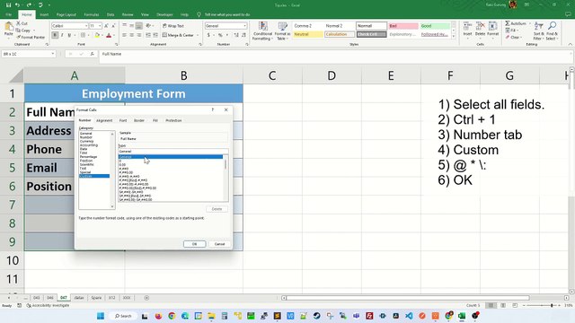 How do I add a colon at the end of a cell in Excel - Excel Tips and Tricks