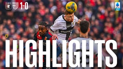Serie A Enilive, 20° giornata - Genoa-Parma 1-0