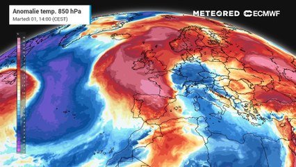 Anomalie temperature